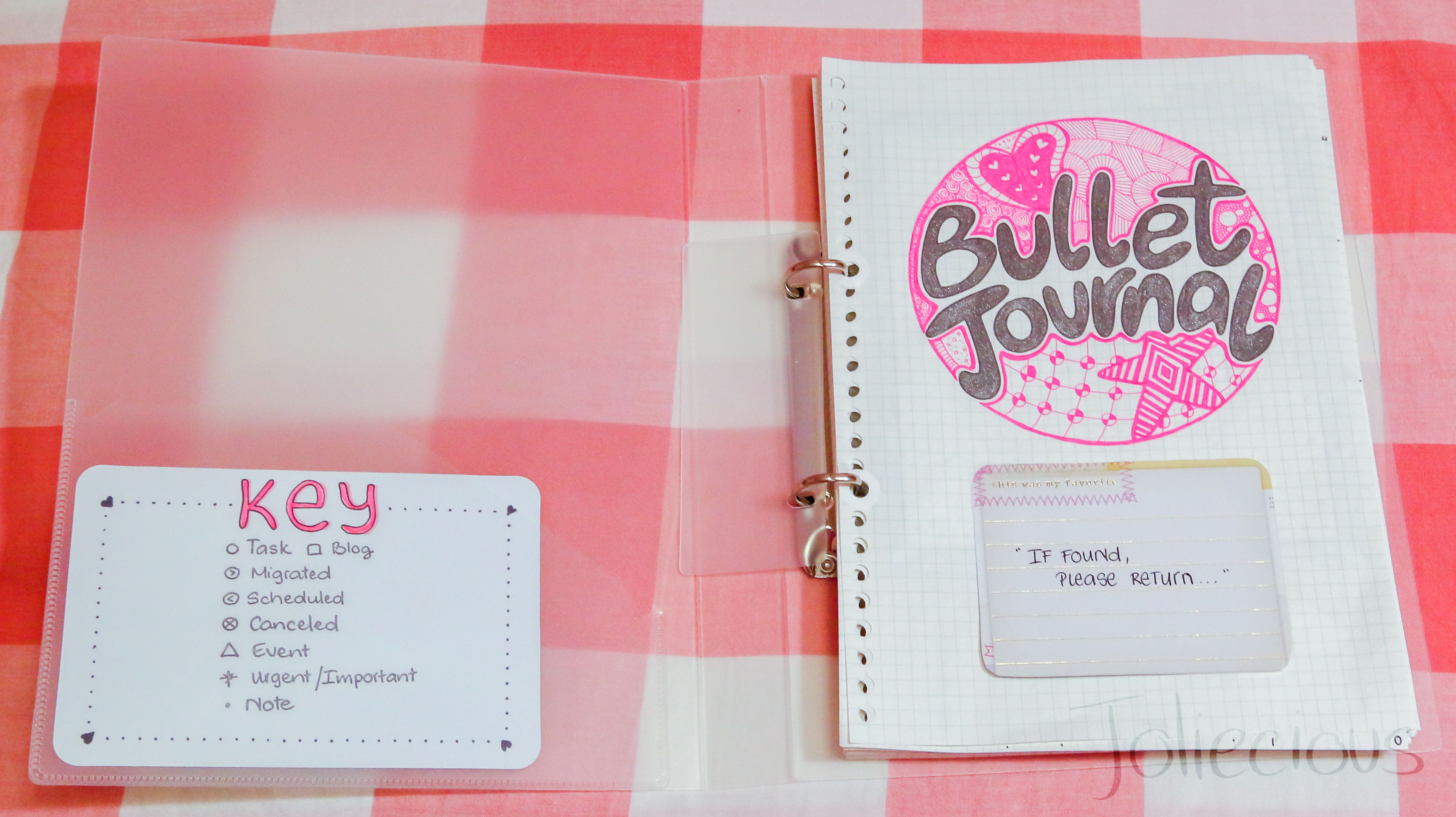 bullet Journal migration | Joliecious