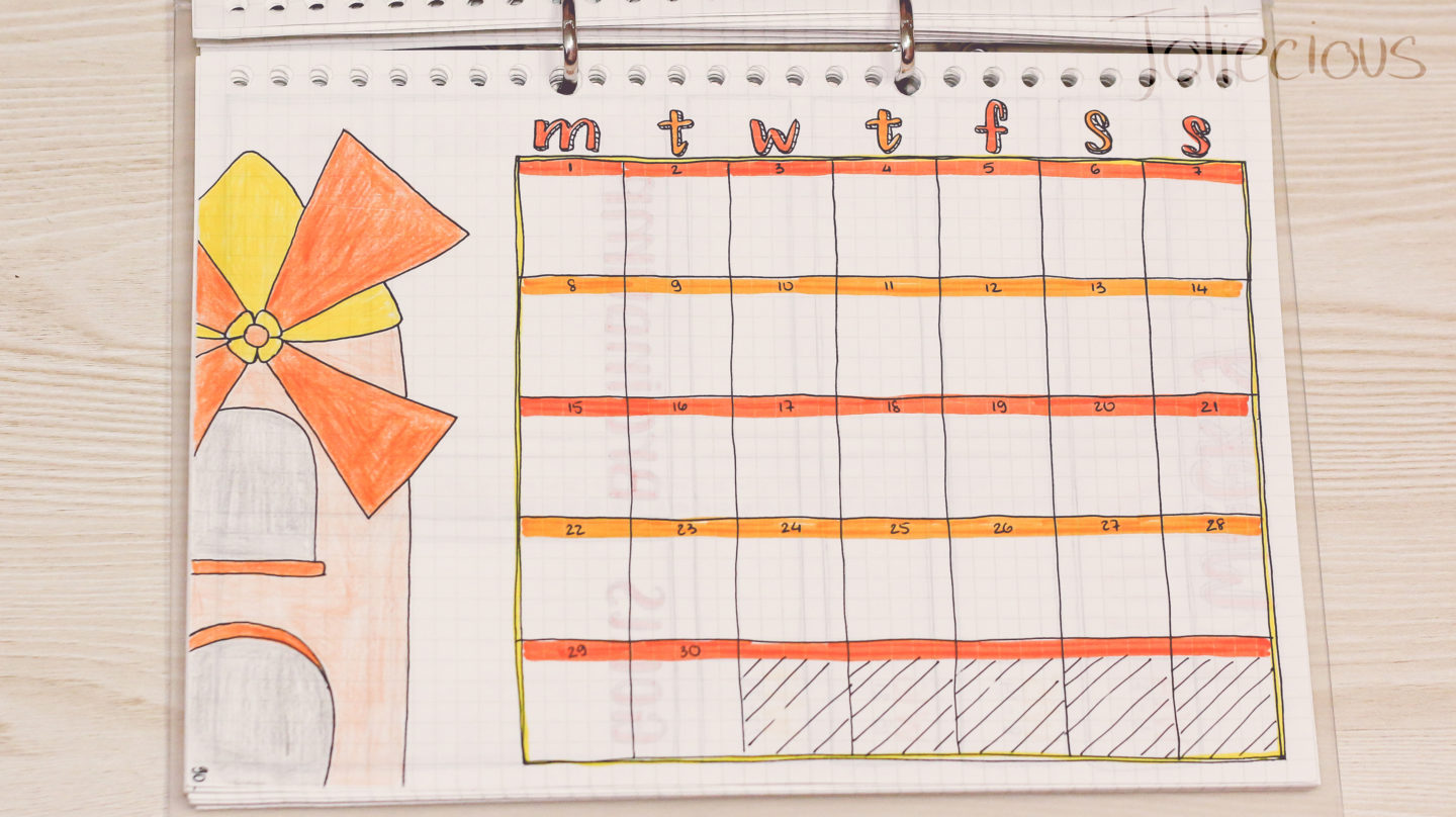 april-bullet-journal-setup