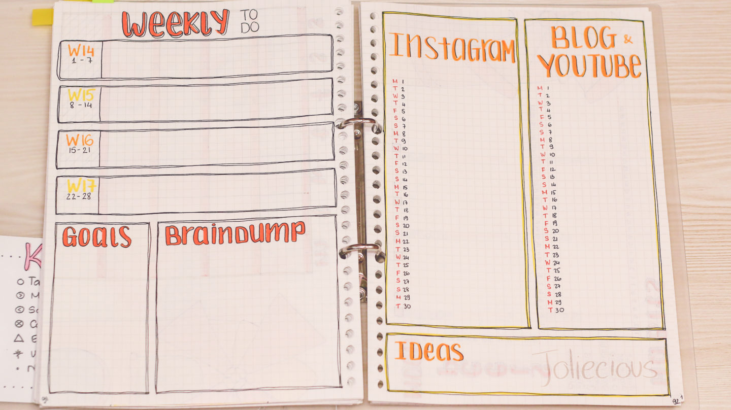 april-bullet-journal-setup