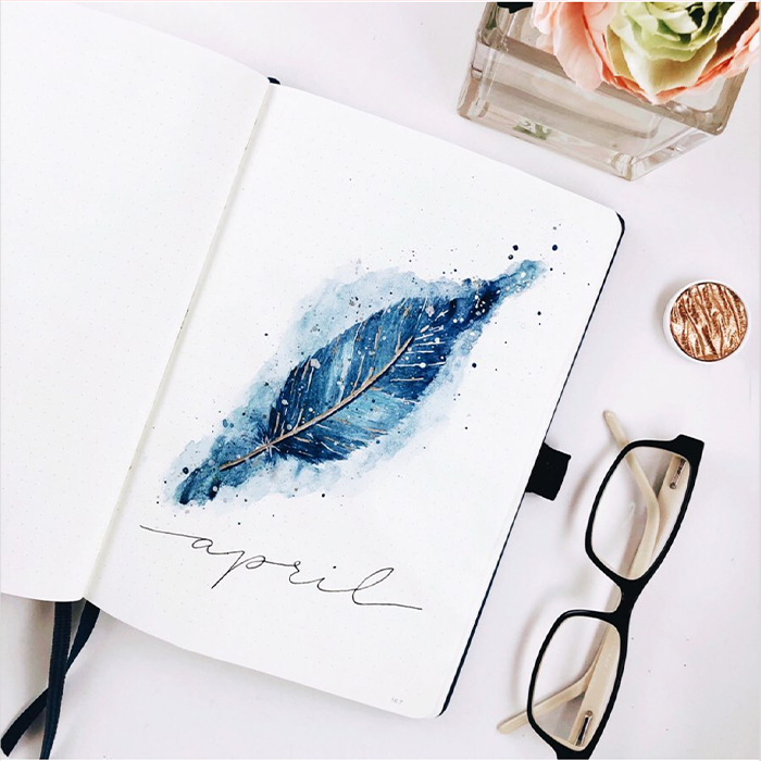 april bullet journal ideas