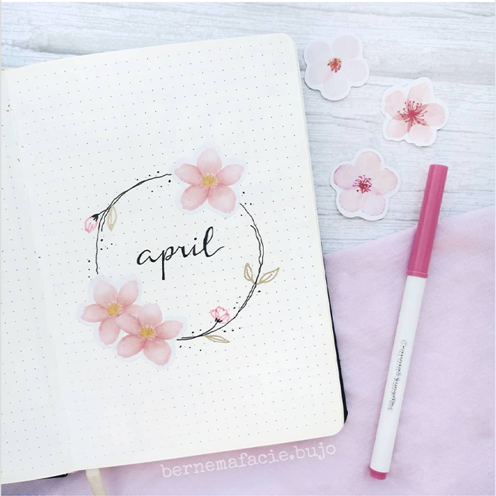 april bullet journal ideas