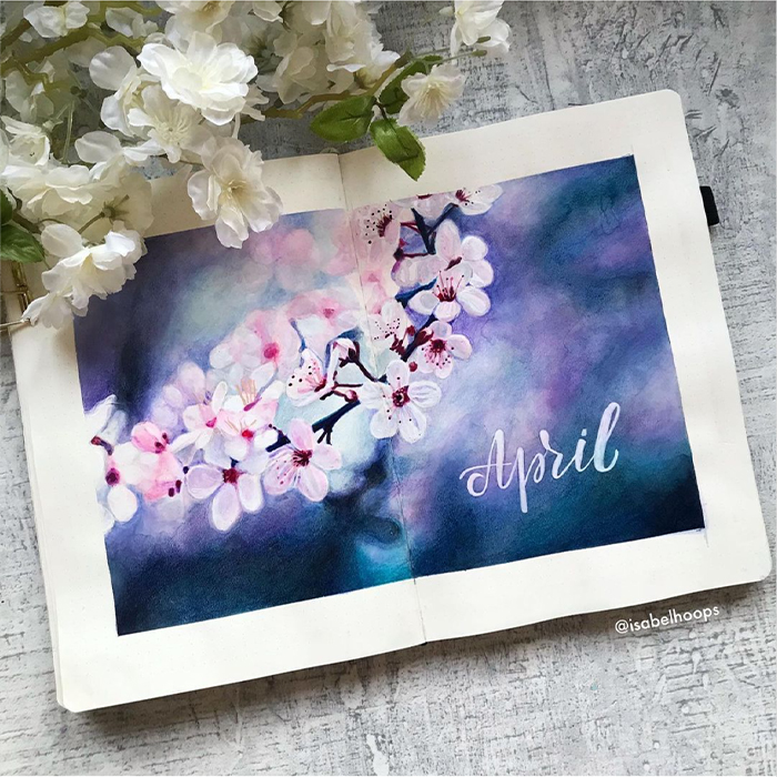 april bullet journal ideas