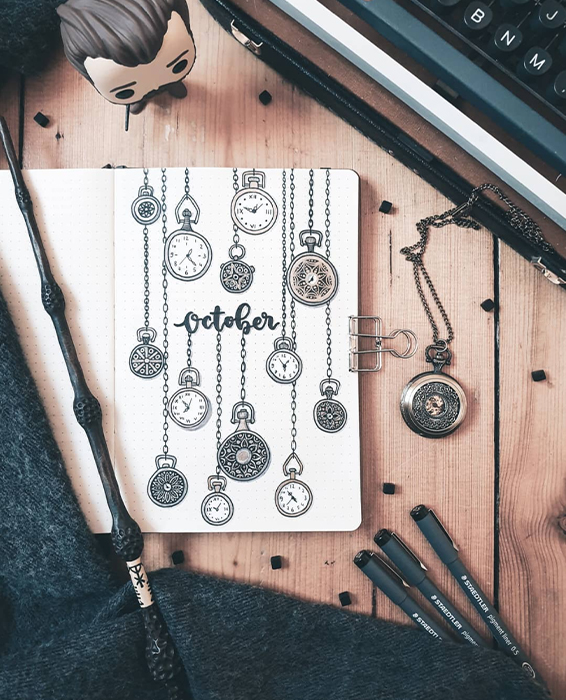 october bullet journal ideas