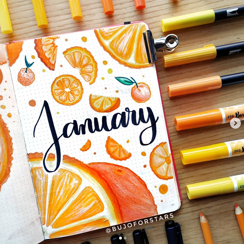 bullet journal theme ideas